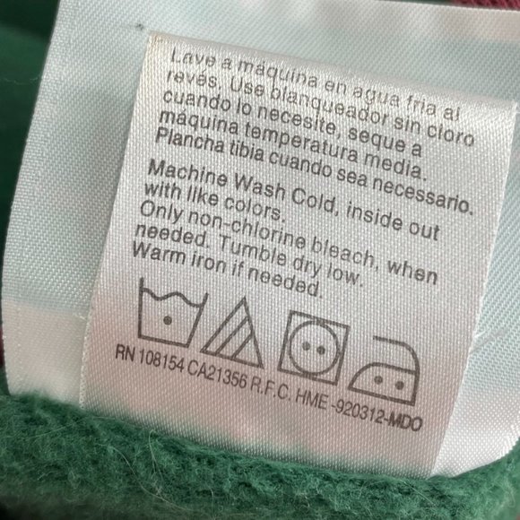 Vtg 80’s MC Energy Sportswear Women’s Ugly Christmas Green Sweatshirt  Size Med - Picture 10 of 11